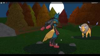 Roblox Pokemon Brick Bronze How to evolve Noibat [upl. by Ayama]