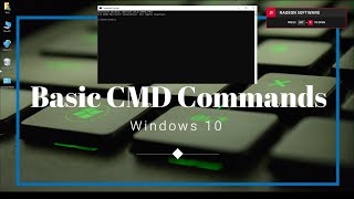 Basic CMD Commands for Windows 10  Command Prompt Tutorial for Beginners [upl. by Trev]