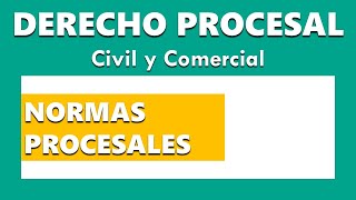 Las Normas Procesales [upl. by Ulrich]