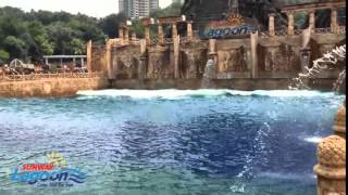 BIG waves  Sunway Lagoon Water Park [upl. by Louls]