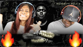 ROD WAVE RICHER 🤑 FT POLO G OFFICIAL AUDIO REACTION [upl. by Thordis]