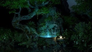 Rain Sounds at Night  Mountain Forest Ambience [upl. by Ebsen]