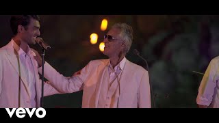 Andrea Bocelli Matteo Bocelli  Fall On Me Live At Portovenere Italy  2018 [upl. by Hallimaj]