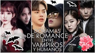 Te recomendamos 16 DORAMAS sobre vampiros [upl. by Slaughter297]