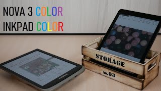 Onyx Boox Nova 3 Color vs Pocketbook Inkpad Color [upl. by Dremann130]