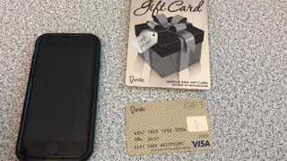 How to register your vanilla visa gift card [upl. by Otrebron]