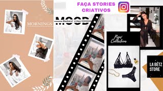 COMO FAZER STORIES CRIATIVOS NO INSTAGRAM SEM USAR APP [upl. by Hazen]