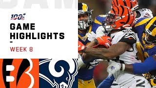 Bengals vs Rams Week 8 Highlights  NFL 2019 [upl. by Ailecara479]