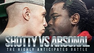 SHOTTY HORROH VS ARSONAL  Dont Flop Rap Battle [upl. by Nahgeem]