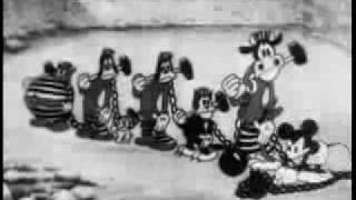 Mickey Mouse  The Chain Gang  1930 [upl. by Keil]