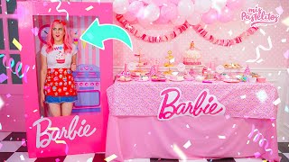 ¡MI CUMPLEAÑOS DE BARBIE CHEF  MIS PASTELITOS [upl. by Amlas]