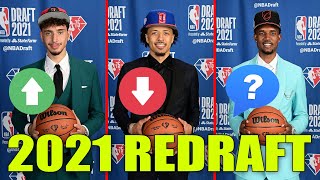 Redrafting the 2021 NBA Draft [upl. by Llerrom]