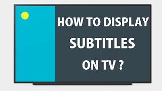 How to add subtitles to movie on TV [upl. by Eyak]