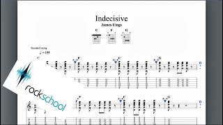 Indecisive Rockschool Grade 3 Guitar [upl. by Eibbed]