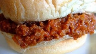 Homemade Sloppy Joes [upl. by Irma884]