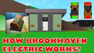 How Brookhaven Electric Works  Brookhaven Electric Secret ALIEN UPDATE  ROBLOX [upl. by Neerod821]