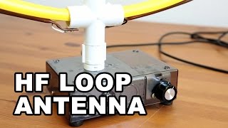 HF Indoor Loop Antenna DIY  Simple amp Easy to Build [upl. by Iosep87]