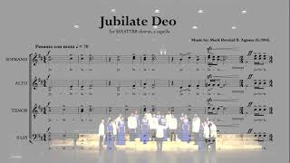 Jubilate Deo Mark Agpasa  LNHS Voice Chorale [upl. by Roana]