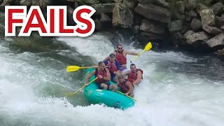 Fails Kayak amp Rafting Fail Compilation [upl. by Burman]