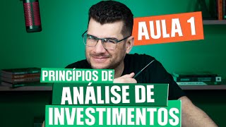 Princípios de Análise de Investimentos  CPA 10 CPA 20 CEA e AAI [upl. by Rooke]