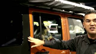 Smittybilt Replacement Jeep Soft Tops Review  SEMA 2013 [upl. by Rehm]