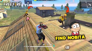 Ajjubhai vs Nobita Solo vs Squad Unbeatable Gameplay  Garena Free Fire [upl. by Bergmans909]