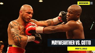 FULL FIGHT  Floyd Mayweather vs Miguel Cotto DAZN REWIND [upl. by Arakahs]