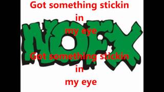 Stickin In My Eye Lyrics [upl. by Thorrlow]