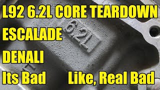 Teardown GM L92 62L Escalade Denali Blown Engine Worst One Yet [upl. by Ri]