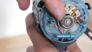 How to Replace Makita Cordless Drill Brushes  DIY Survival Skills [upl. by Terese]