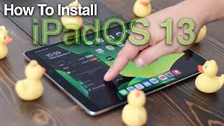 How To Install iPad OS 13 Update iOS 13 On iPad [upl. by Eihs]