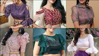 Lehenga blouse designs sleeves design baju design [upl. by Atwater721]