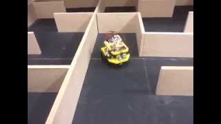 Autonomous maze solving robot [upl. by Ahsineg]