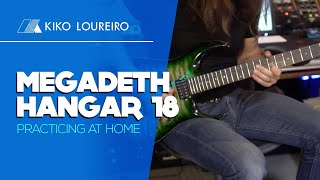 Megadeth Hangar 18  Practicing At Home [upl. by Eetse502]