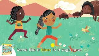 Yoga Adventure Animation  Barefoot Books [upl. by Anirazc191]