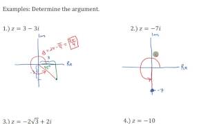 The Argument of a Complex Number [upl. by Adnohr]