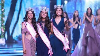 Miss India 2018 Finale Crowning Moments [upl. by Ardnahs]