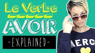 French Lesson  Conjugate the verb Avoir To Have in Present Tense [upl. by Ddarb]