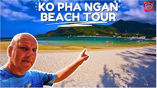 Exploring Paradise Ko Pha Ngan Beach Tour [upl. by Lahcym]