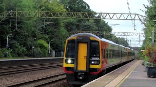 Trains at Heaton Chapel  9th September 2024 [upl. by Eidnalem990]