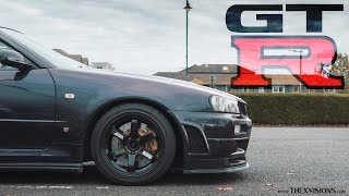 NISSAN SKYLINE GTR R34  4K VIDEO [upl. by Htebyram]