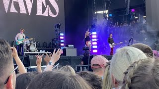 Pale Waves live  Television Romance  Community Festival Finsbury Park 16 July 2022 [upl. by Noemys]