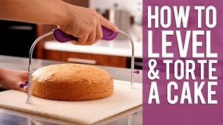 How to Level and Torte a Cake from Wilton [upl. by Noak]