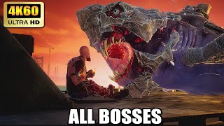 Maneater  All Bosses With Cutscenes UHD 4K 60FPS PC [upl. by Ainar888]