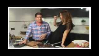 Heavily pregnant irish presenter Clare  Cooking part 2 [upl. by Neillij291]