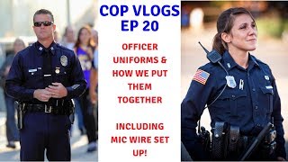 POLICE OFFICER UNIFORMS  COMMON TYPES amp HOW THEY GO TOGETHER [upl. by Whallon]