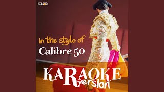 El Tierno Se Fue Karaoke Version [upl. by Aitas622]