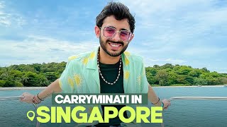 CARRYMINATI IN SINGAPORE  VLOG 7 [upl. by Nolava]