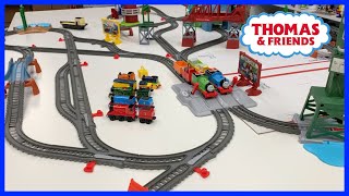 Thomas amp Friends All Around Sodor Deluxe Trackmaster Train Set review [upl. by Imogene]