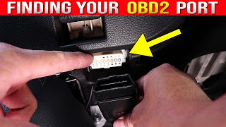 How to find the OBD2 Port On Any Car [upl. by Eissat477]